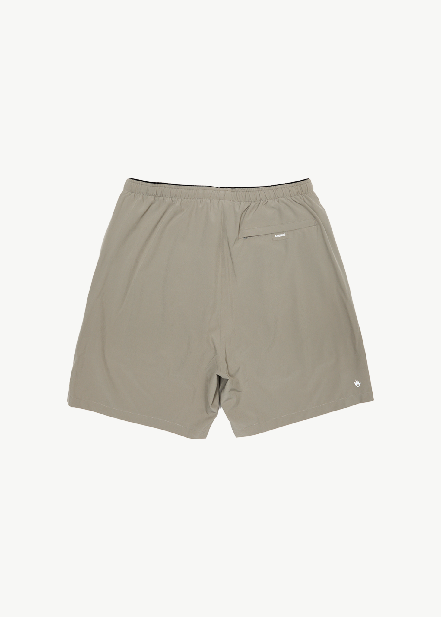 AFENDS Mens Kettle-Ish - Performance Short 18" - Olive