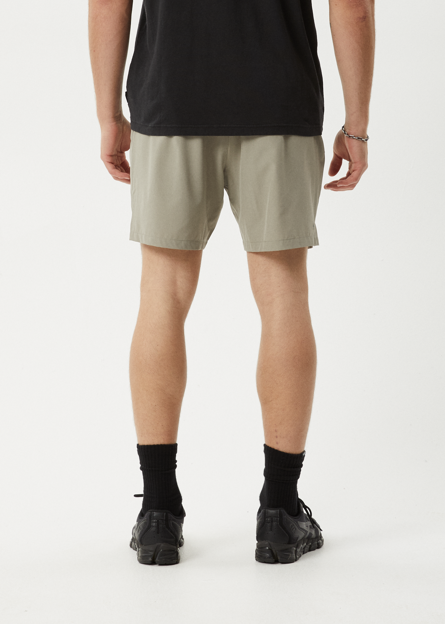 AFENDS Mens Kettle-Ish - Performance Short 18" - Olive