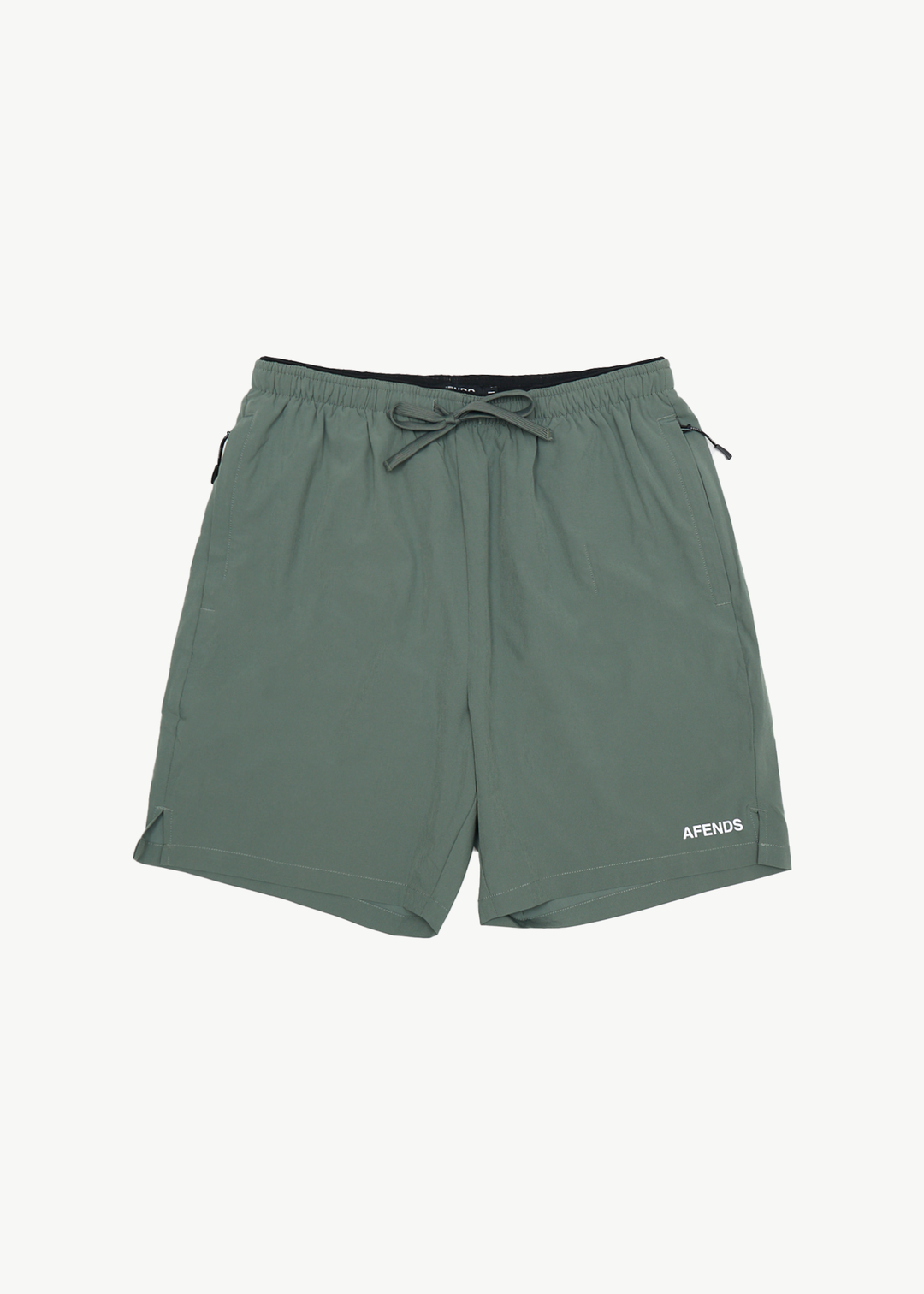 AFENDS Mens Kettle-Ish - Performance Short 18" - Sycamore