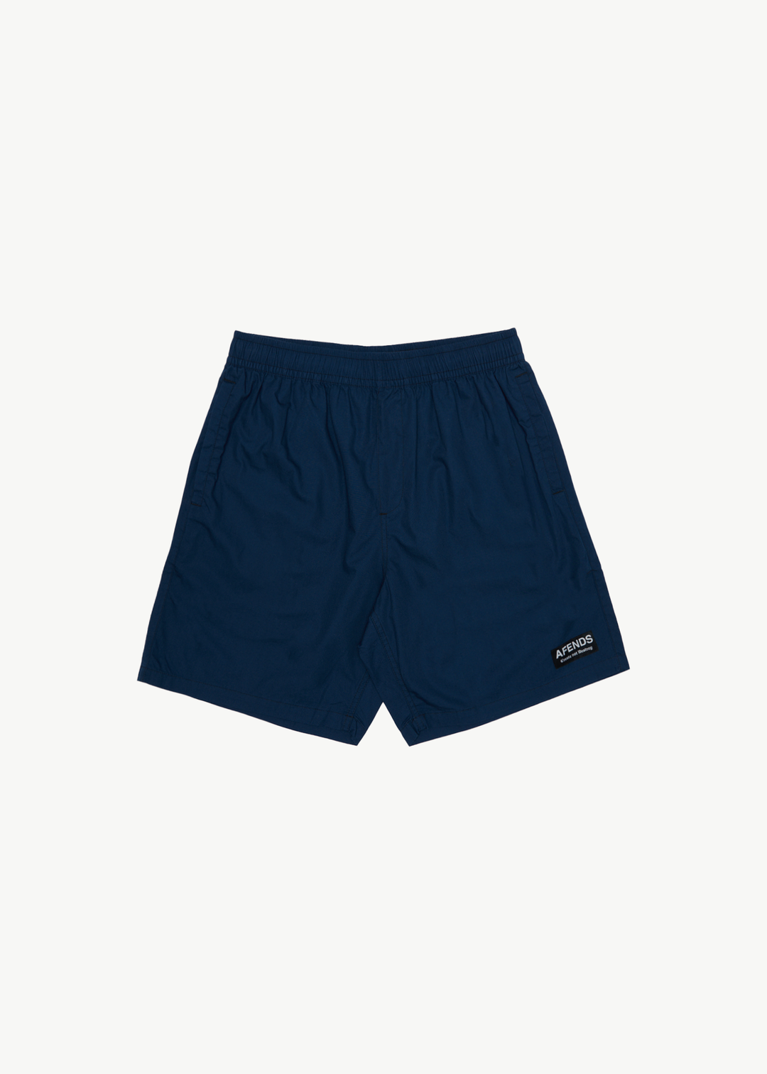 AFENDS Mens The Dopamine - Swim Short 18 Inch - Navy 