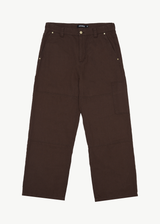 Afends Mens Richmond - Recycled Carpenter Pant - Coffee - Afends mens richmond   recycled carpenter pant   coffee 