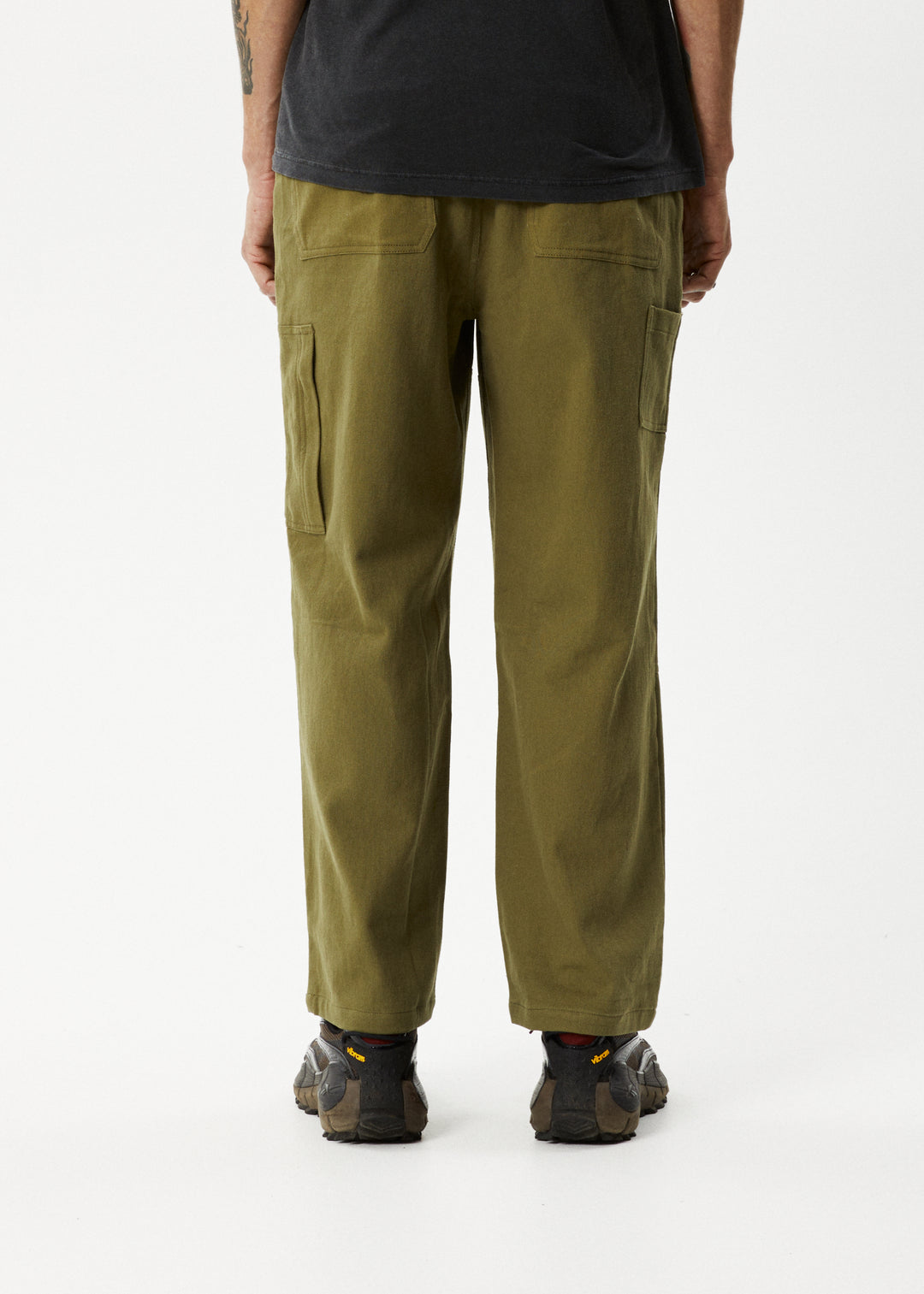 AFENDS Mens Richmond - Carpenter Pant - Military