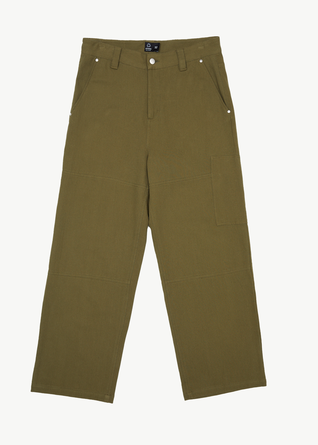 AFENDS Mens Richmond - Carpenter Pant - Military