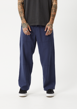 AFENDS Mens Richmond - Recycled Carpenter Pant - Navy - Afends mens richmond   recycled carpenter pant   navy 