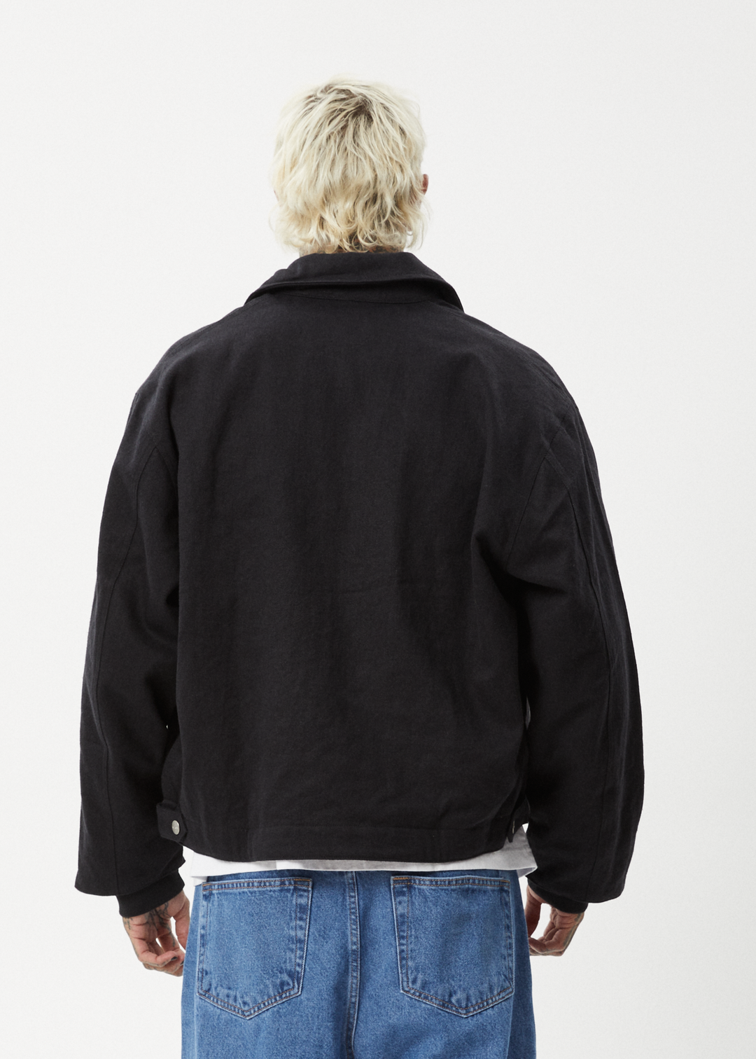 AFENDS Mens Oracle - Carpenter Jacket - Black 