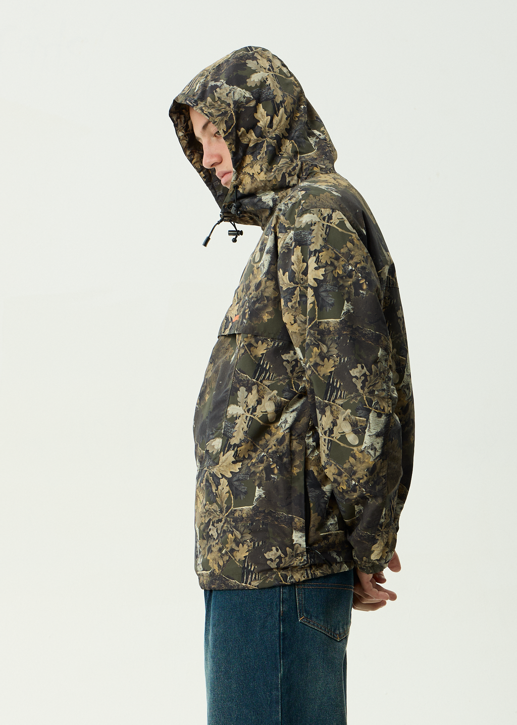 AFENDS Mens System - Water Resistant Spray Anorak Jacket - Find Me