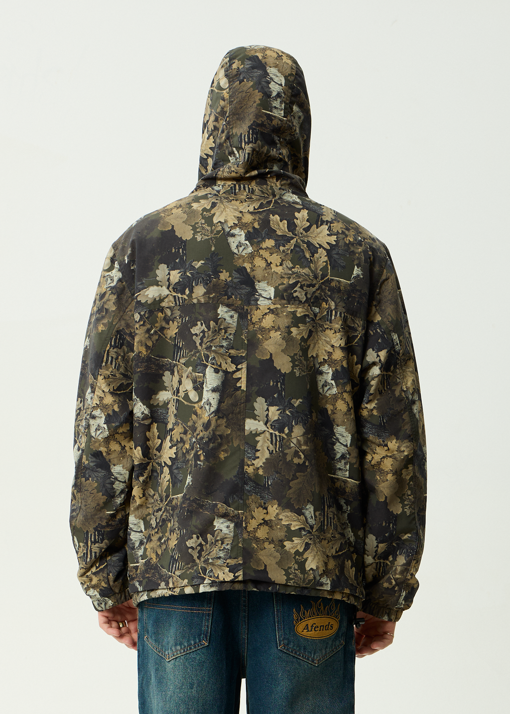 AFENDS Mens System - Water Resistant Spray Anorak Jacket - Find Me