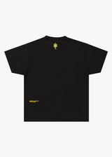 Afends Mens Programmed - Hemp Boxy Graphic Logo T-Shirt - Black - Afends mens programmed   hemp boxy graphic logo t shirt   black 