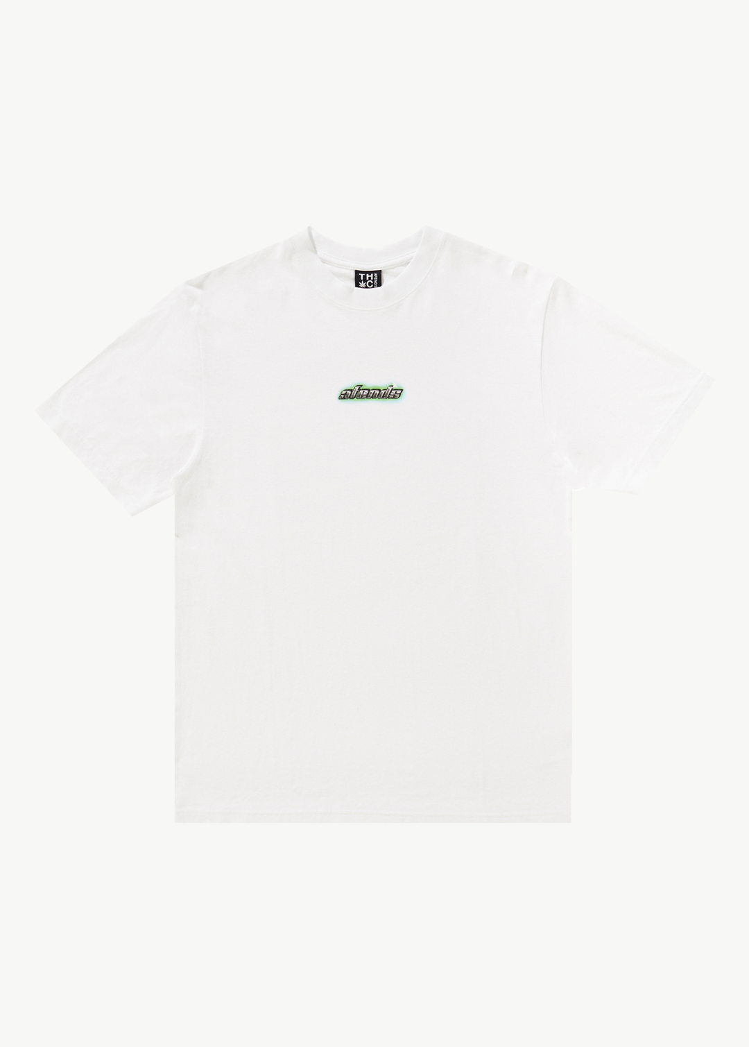 AFENDS Mens Heatwave - Retro Graphic Logo T-Shirt - White 