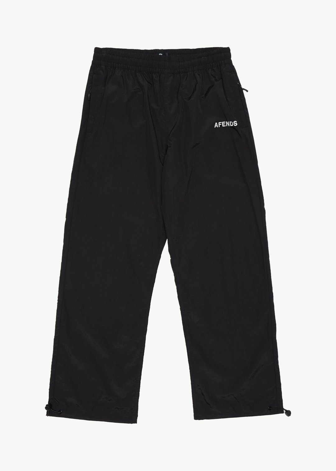 AFENDS Mens Floodlights - Spray Pants - Black 