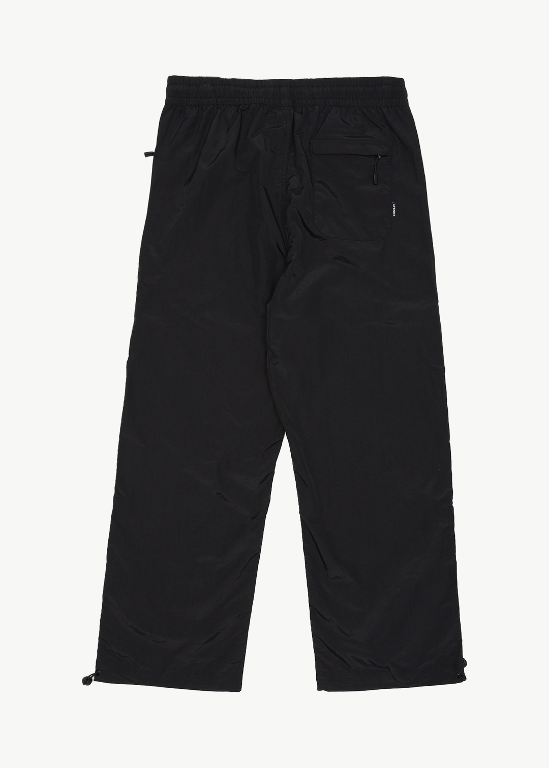 AFENDS Mens Floodlights - Spray Pants - Black 