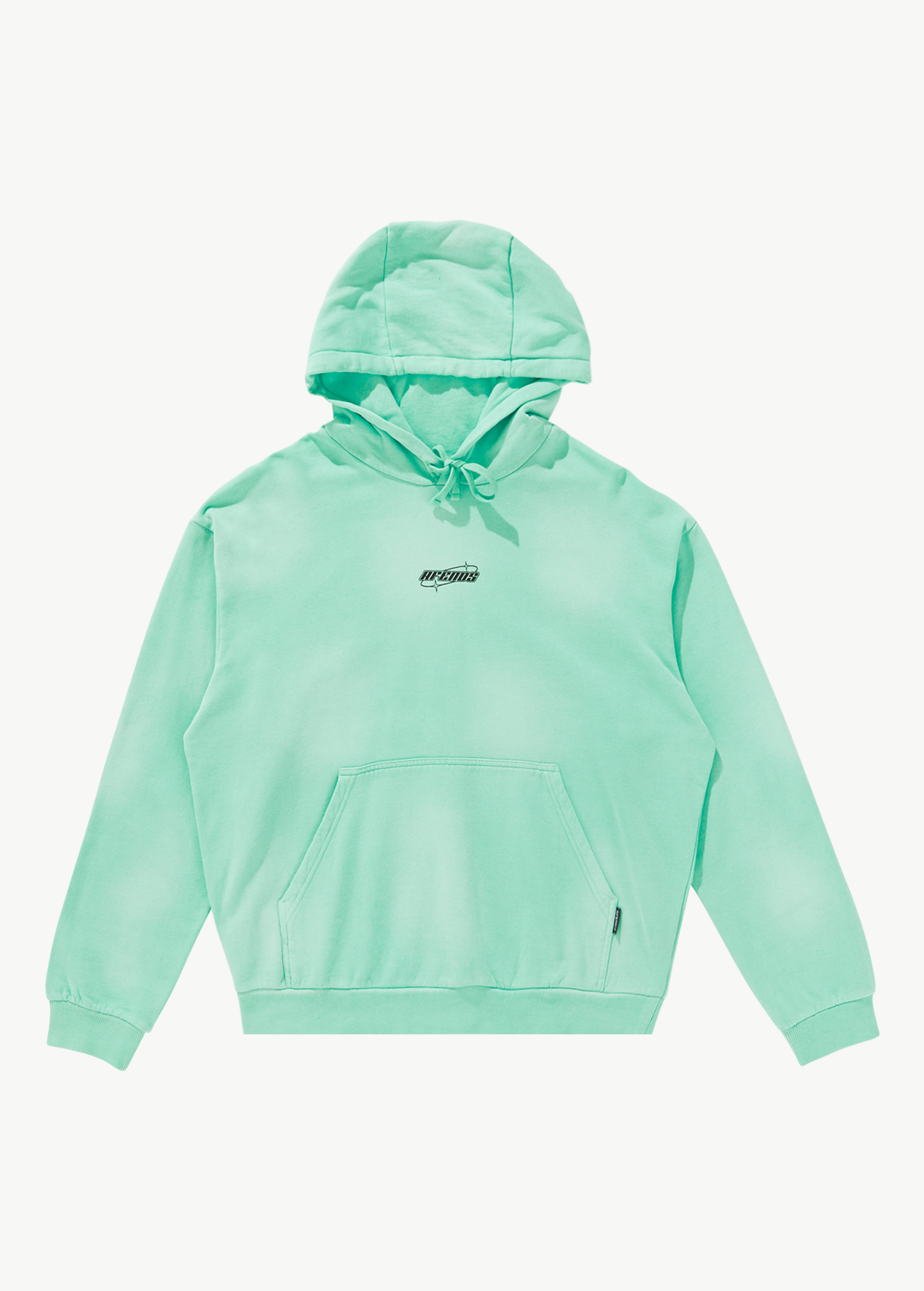 AFENDS Mens Eternal - Hoodie - Worn Jade 