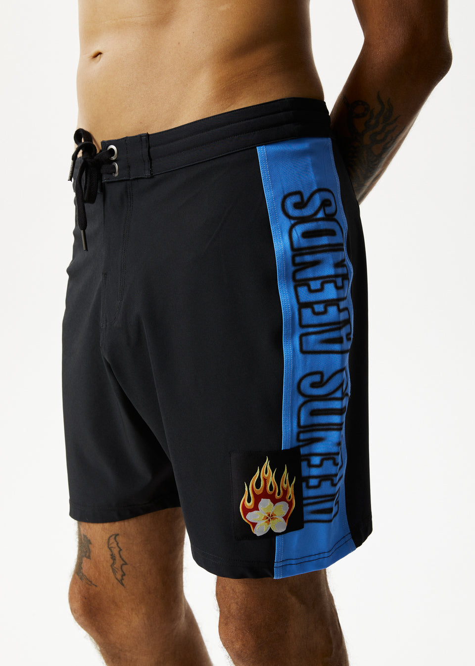 AFENDS Mens Peace Out - Surf Related Boardshort 18