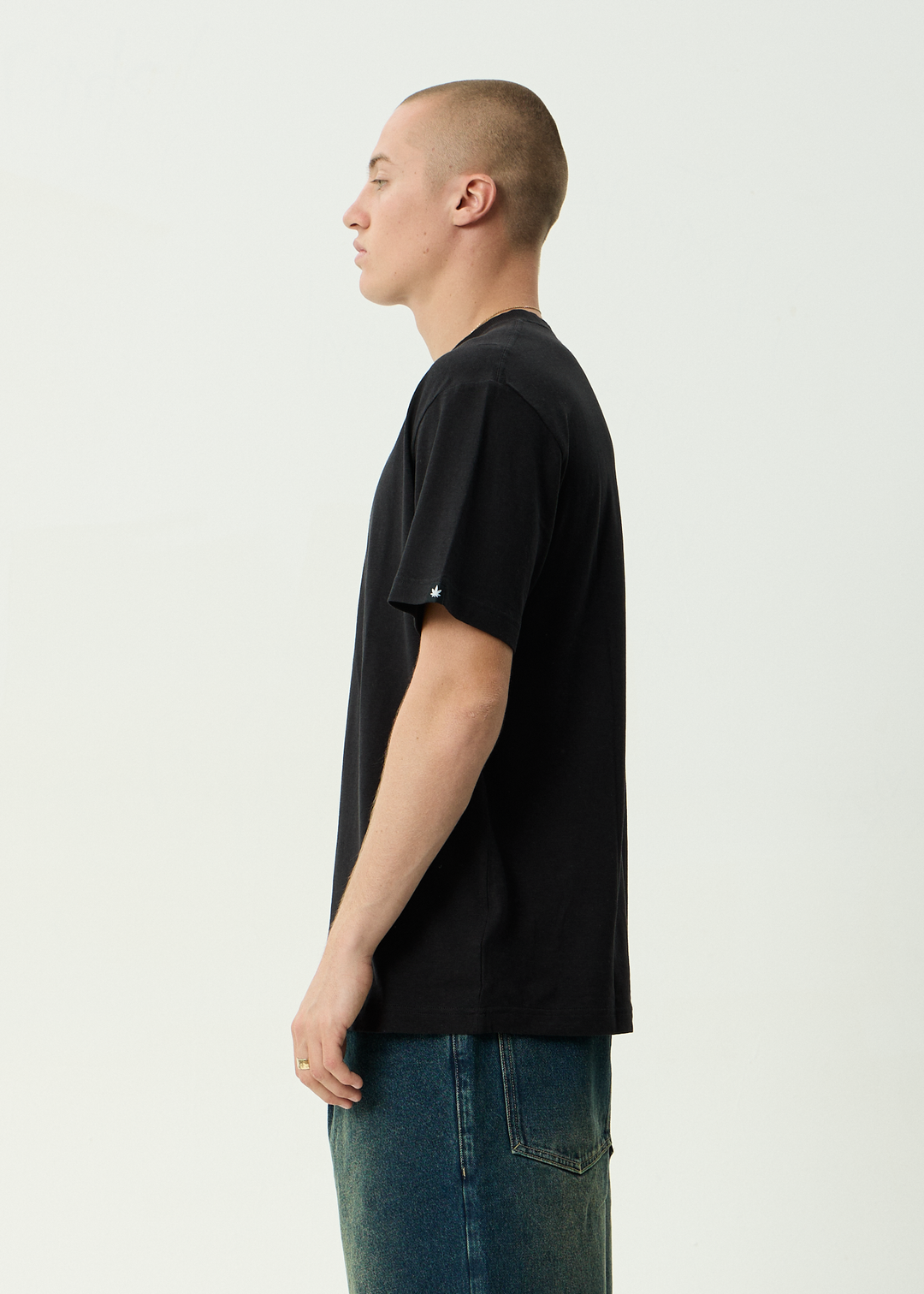 AFENDS Mens Classic - Retro Tee - Black