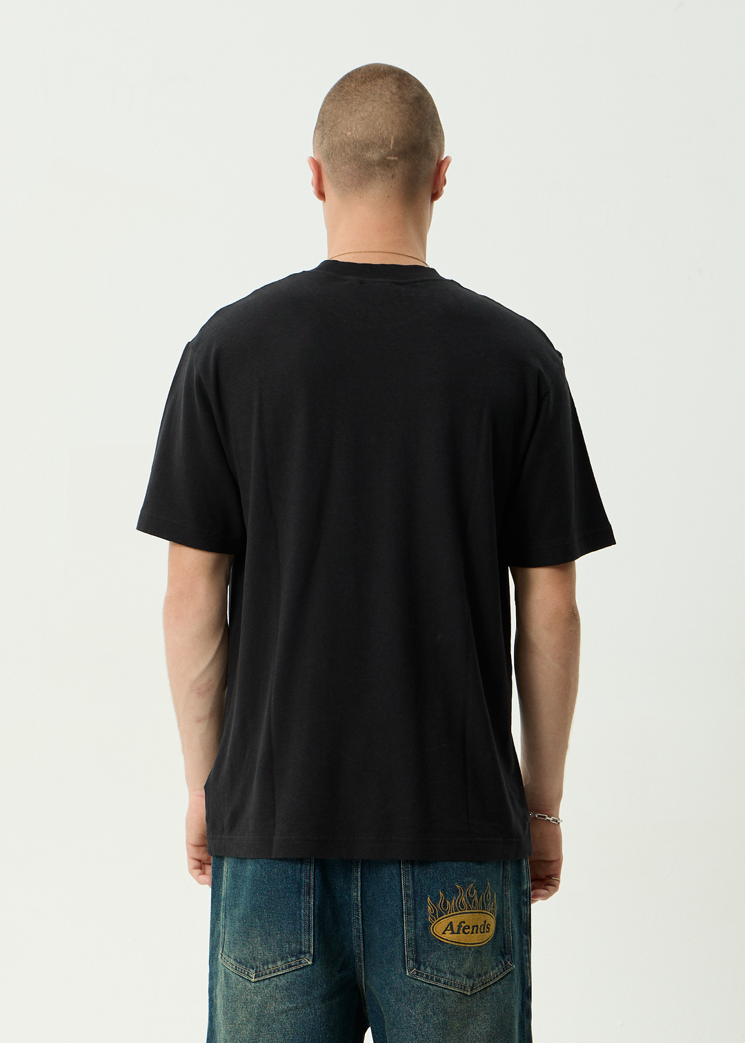 AFENDS Mens Classic - Retro Tee - Black