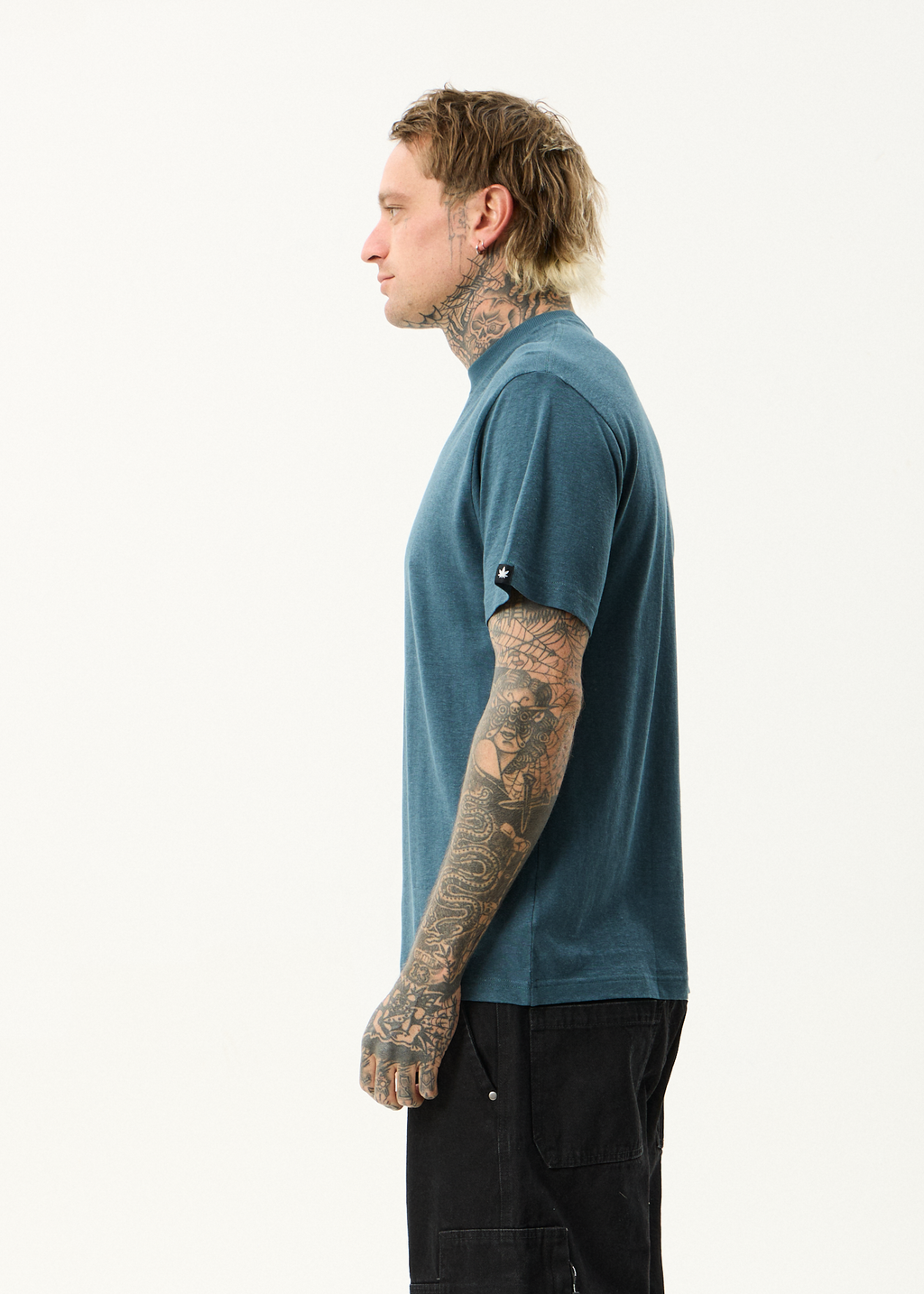 AFENDS Mens Classic - Retro Tee - Fuel