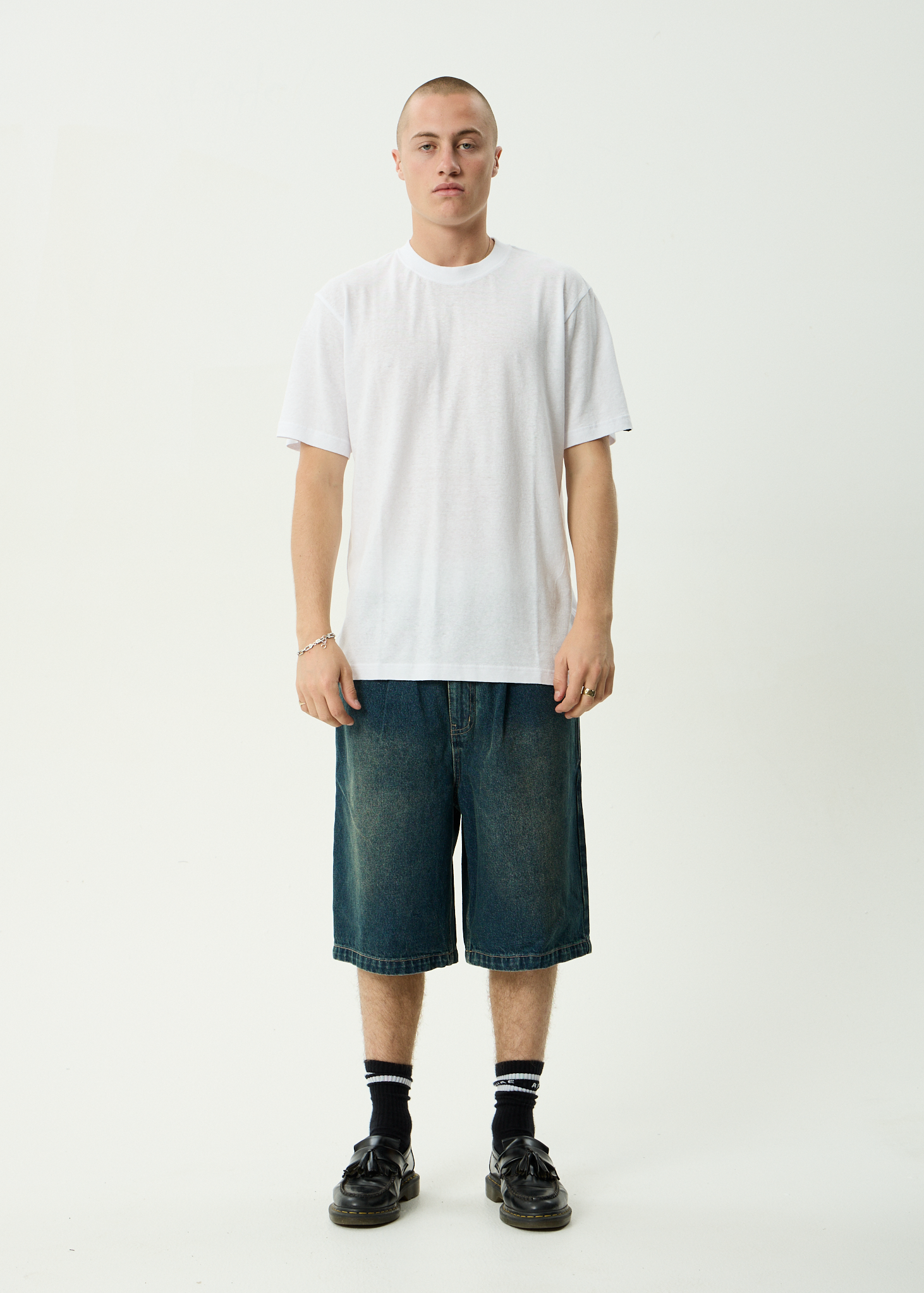 AFENDS Mens Classic - Retro Tee - White