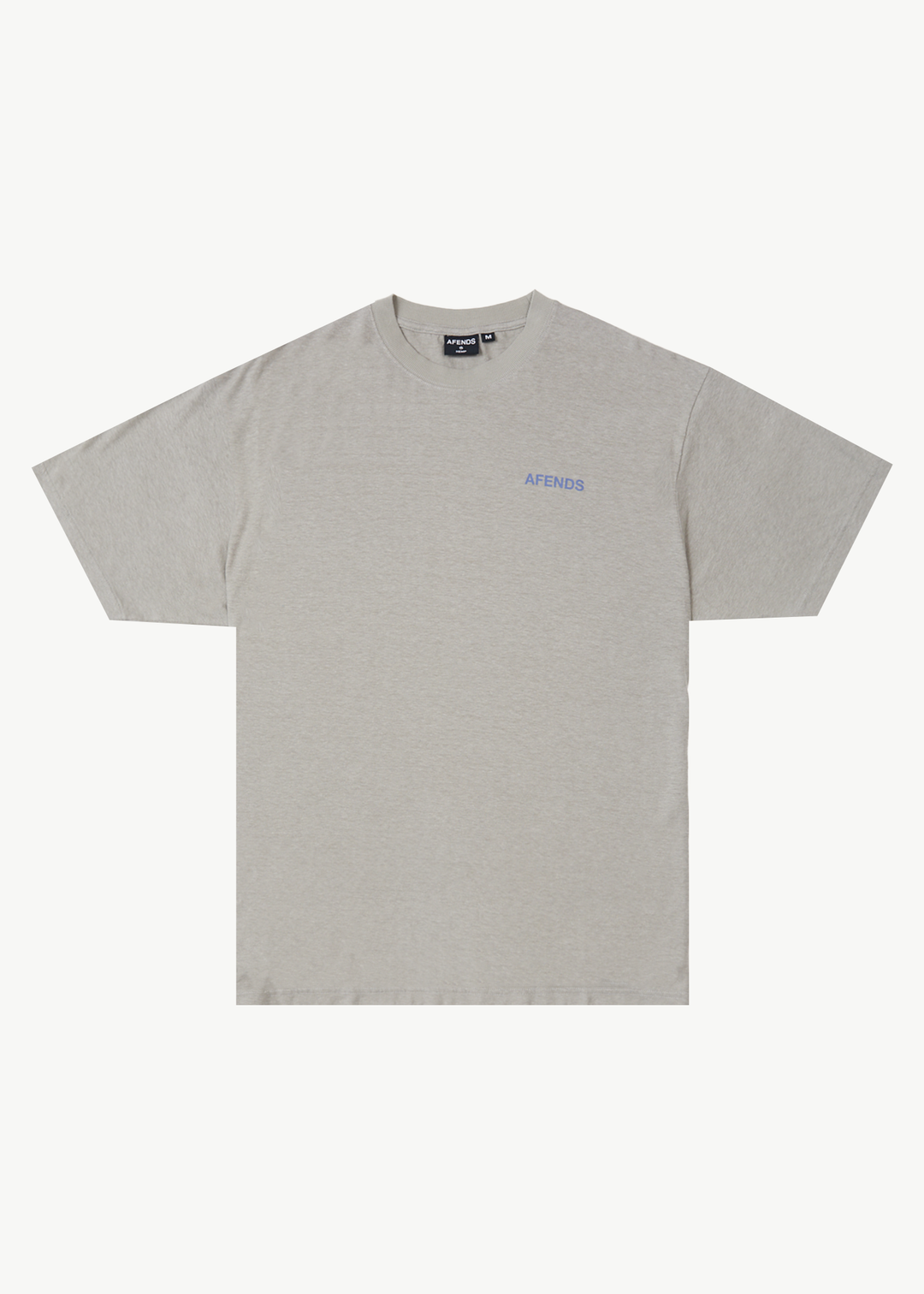 AFENDS Mens Staple - Boxy Fit Tee - Olive 