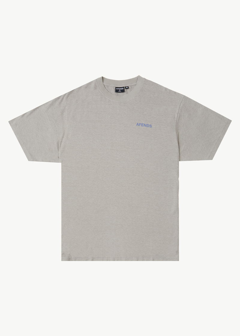 AFENDS Mens Staple - Boxy Fit Tee - Olive