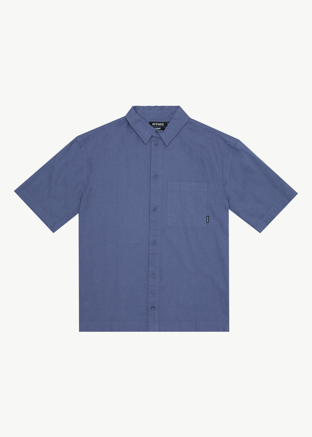 AFENDS Mens Everyday - Short Sleeve Shirt - Marlin 