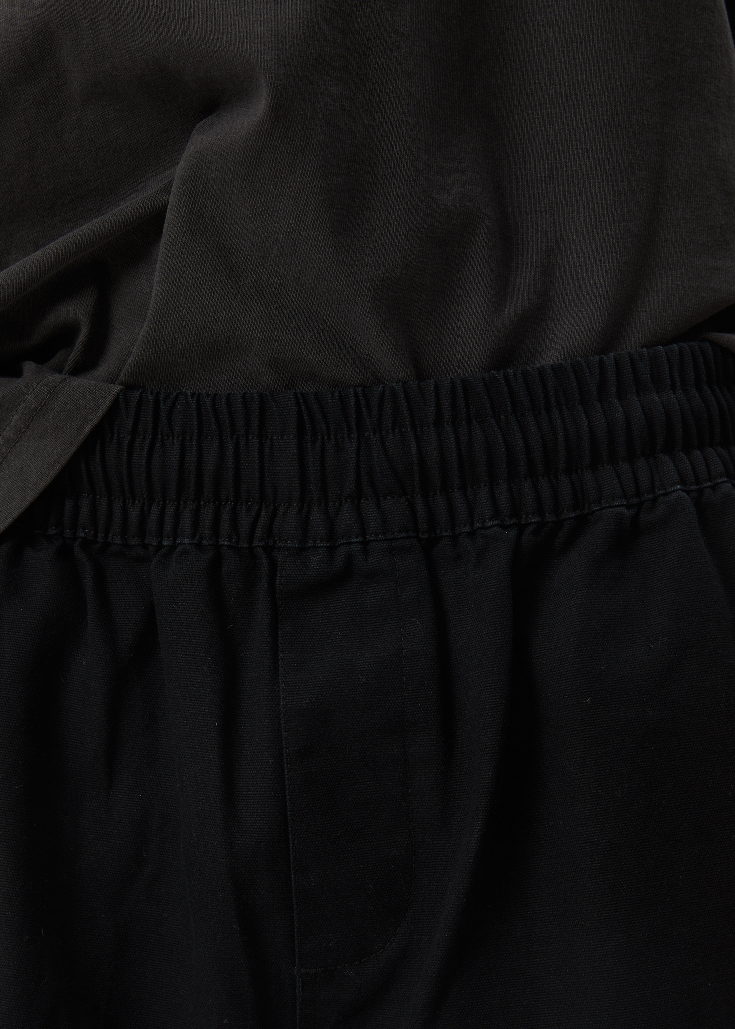 AFENDS Mens Ninety Eights - Oversized Short 20" - Black