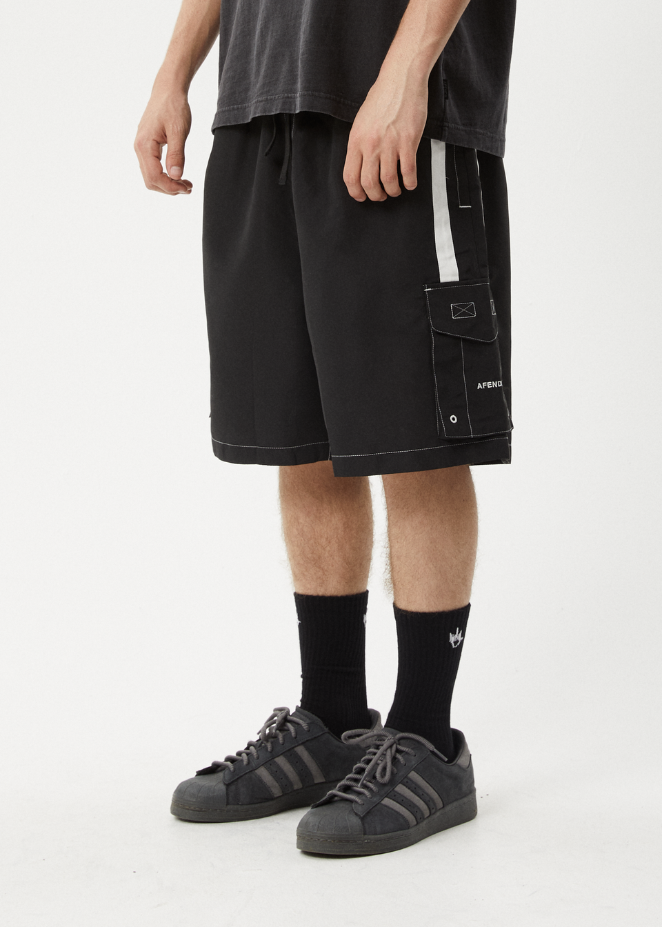 AFENDS Mens Mix Up - Surf Related V2 Boardshort 18