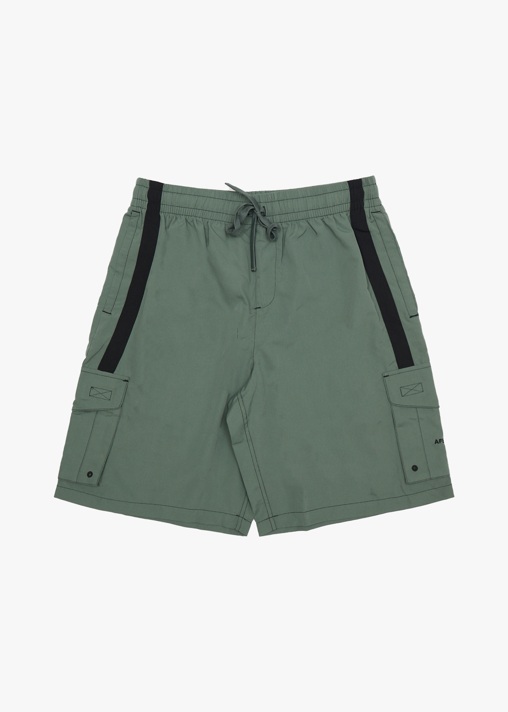 AFENDS Mens House Related - Cargo Swim Short 20" - Sycamore