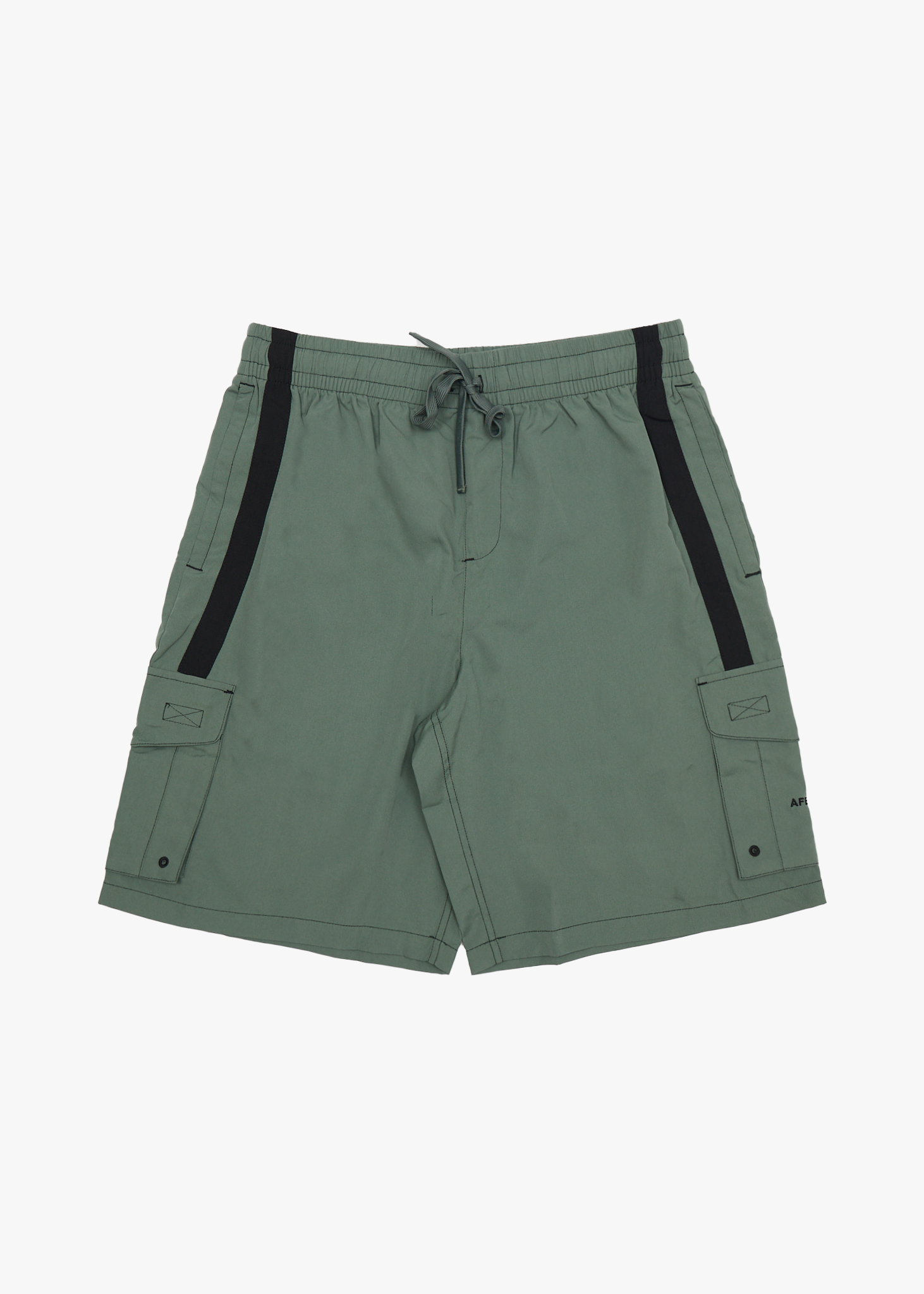 AFENDS Mens House Related - Cargo Swim Short 20" - Sycamore