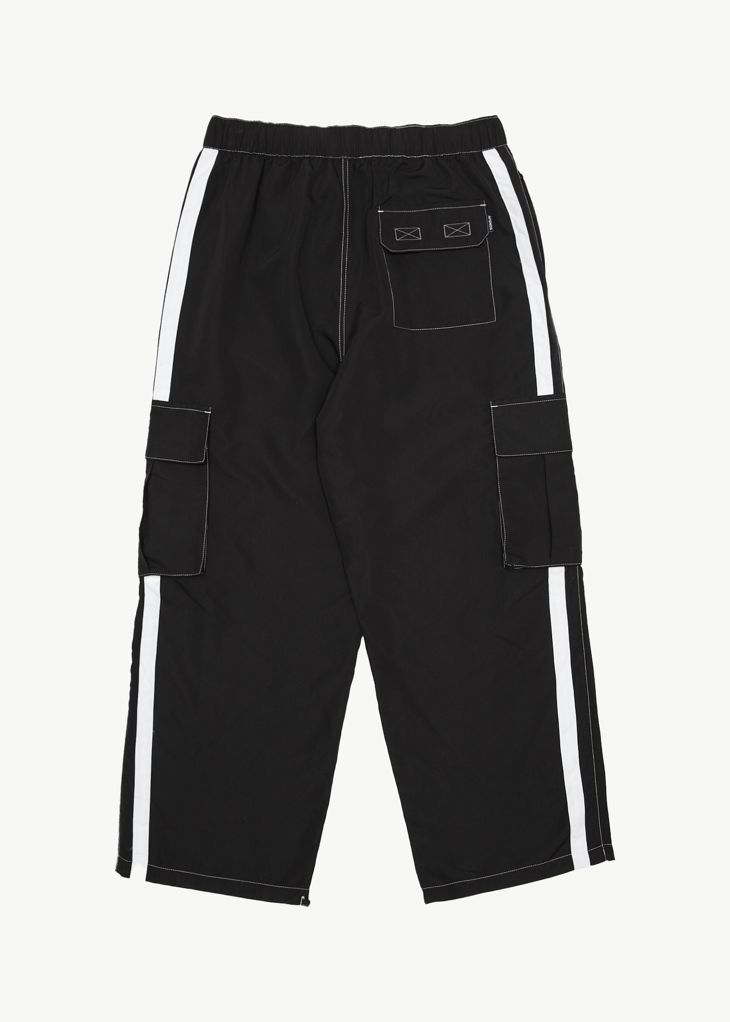 AFENDS Mens House Related - Cargo Pant - Black