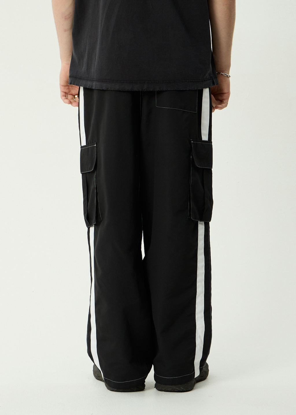 AFENDS Mens House Related - Cargo Pant - Black