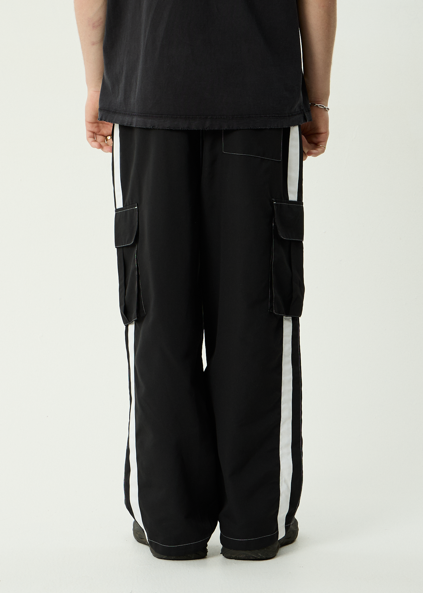 AFENDS Mens House Related - Cargo Pant - Black