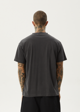 Afends Mens Star - Boxy Fit Tee - Stone Black - Afends mens star   boxy fit tee   stone black 