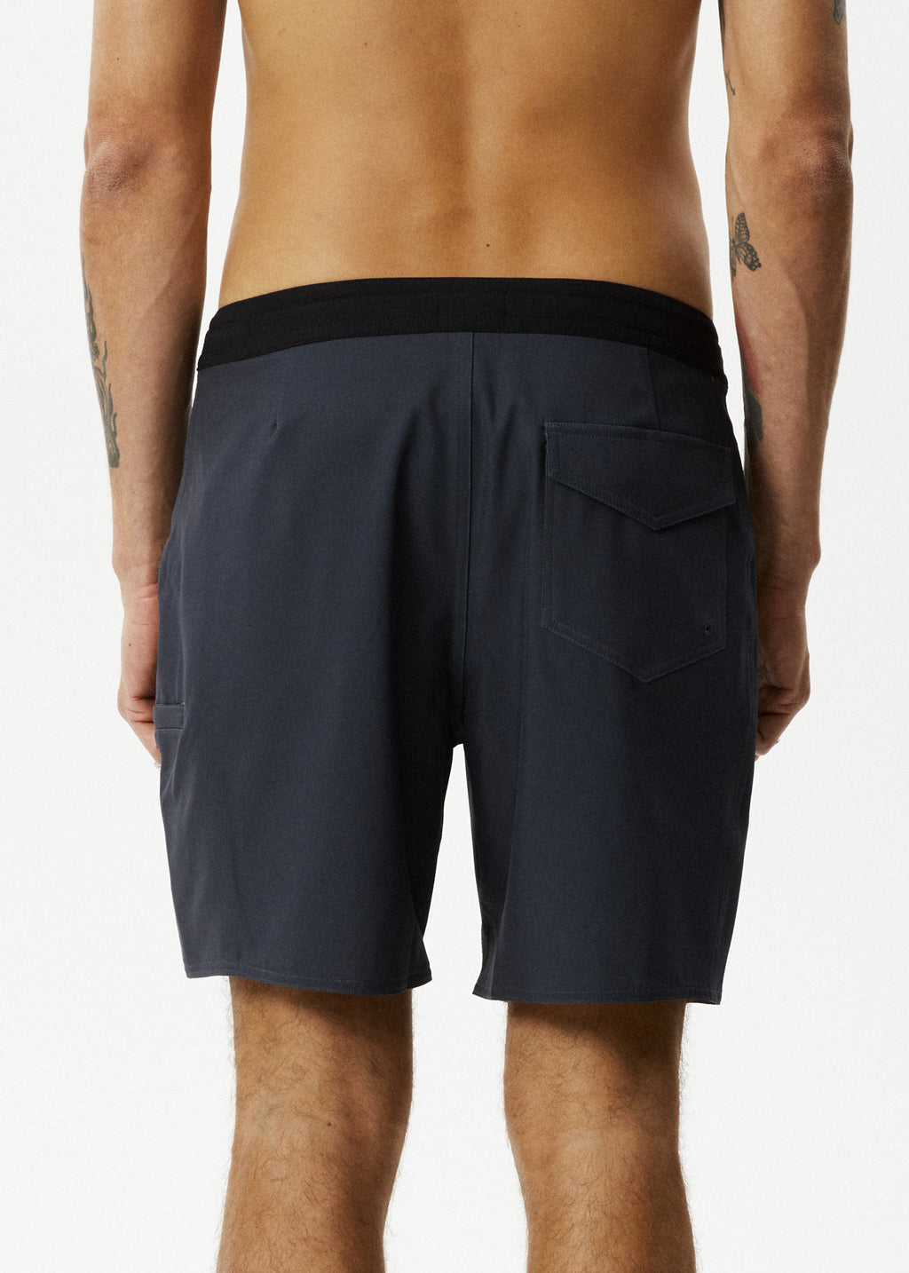 AFENDS Mens Graveyard - Surf Related Boardshort 18" - Charcoal