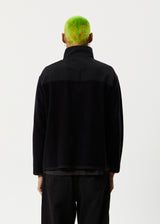 Afends Mens Message - Fleece Pullover - Black - Afends mens message   fleece pullover   black 