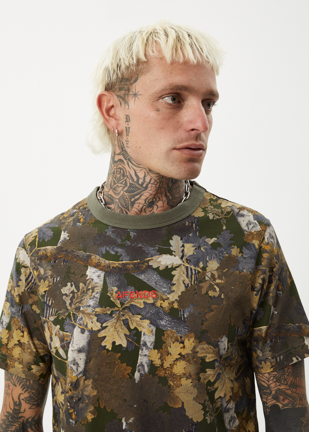 AFENDS Mens Find Me - Regular Tee - Find Me