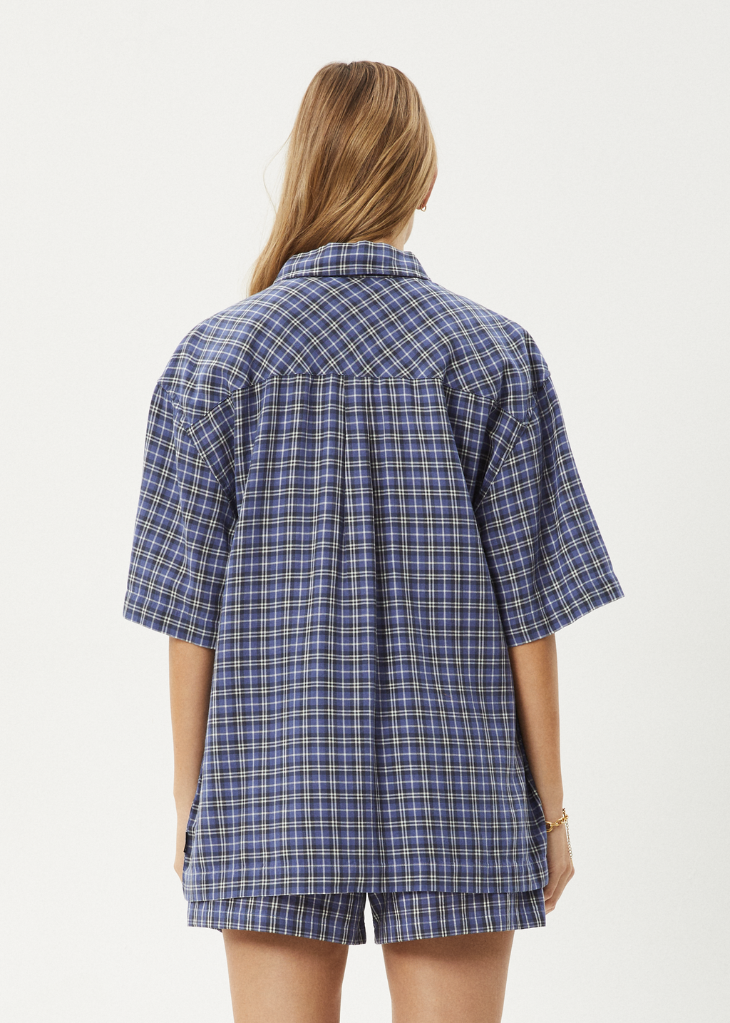 AFENDS Mens Shipwreck - Short Sleeve Shirt - Marlin