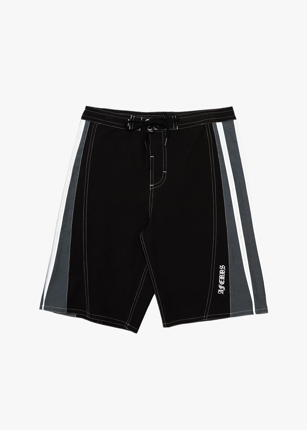 AFENDS Mens Forum - Surf Related V2 Boardshort 22" - Black