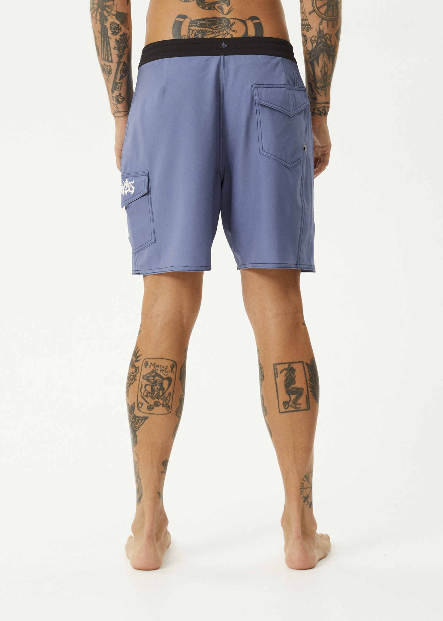 AFENDS Mens Scorched - Surf Related Boardshort 18" - Marlin