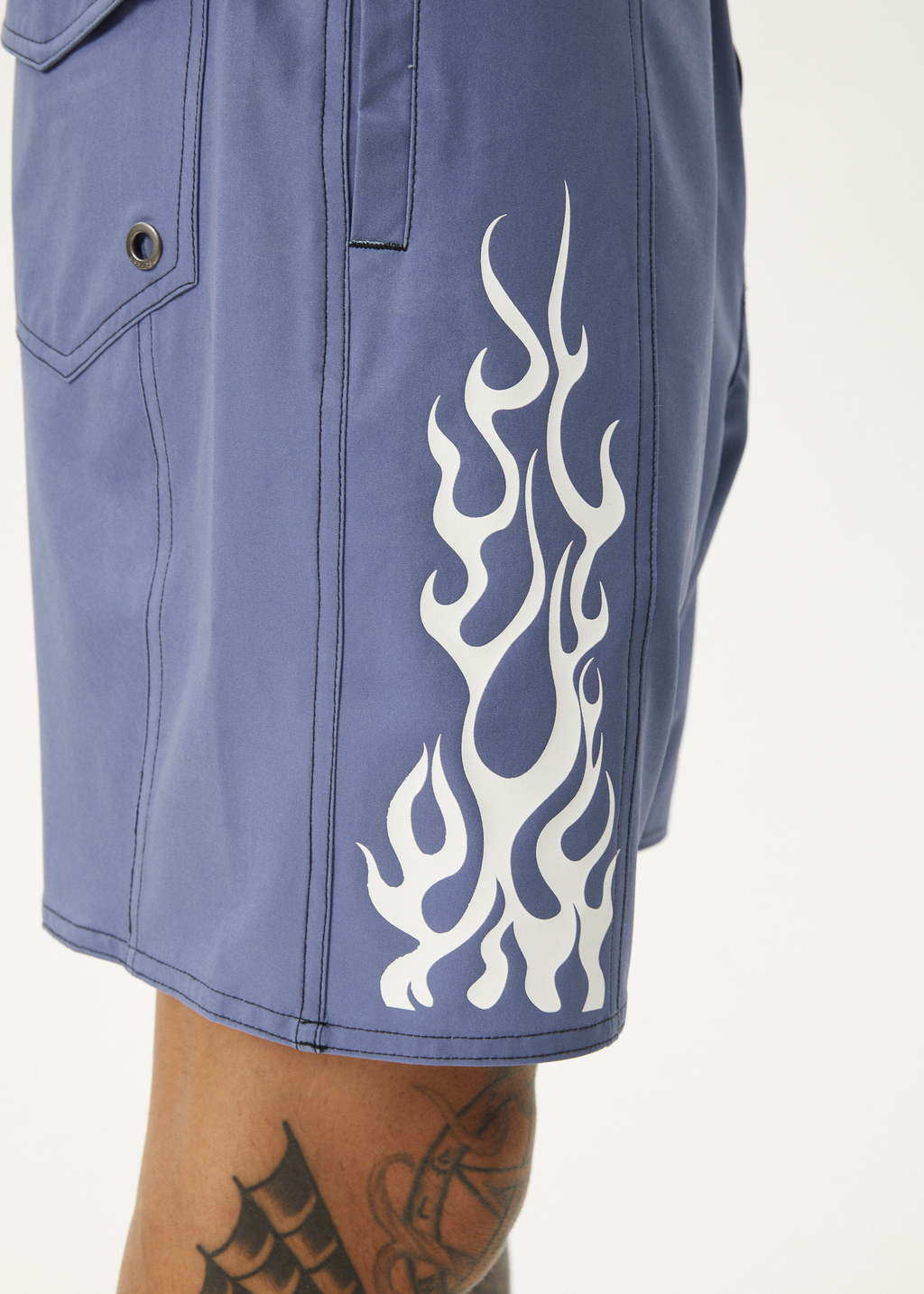 AFENDS Mens Scorched - Surf Related Boardshort 18" - Marlin