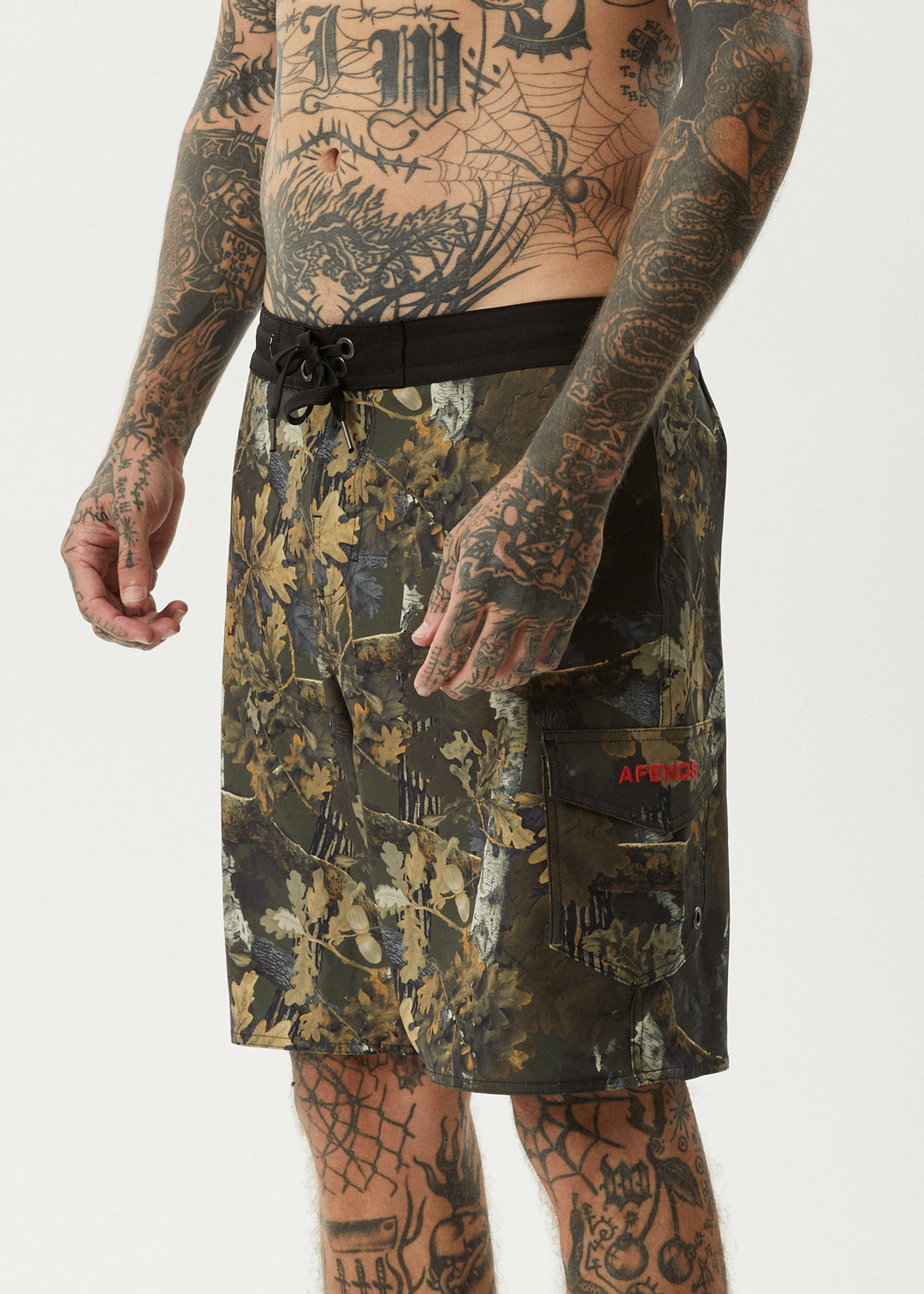 AFENDS Mens FIND ME - Recycled Surf Related Boardshort 20 inch - Find Me