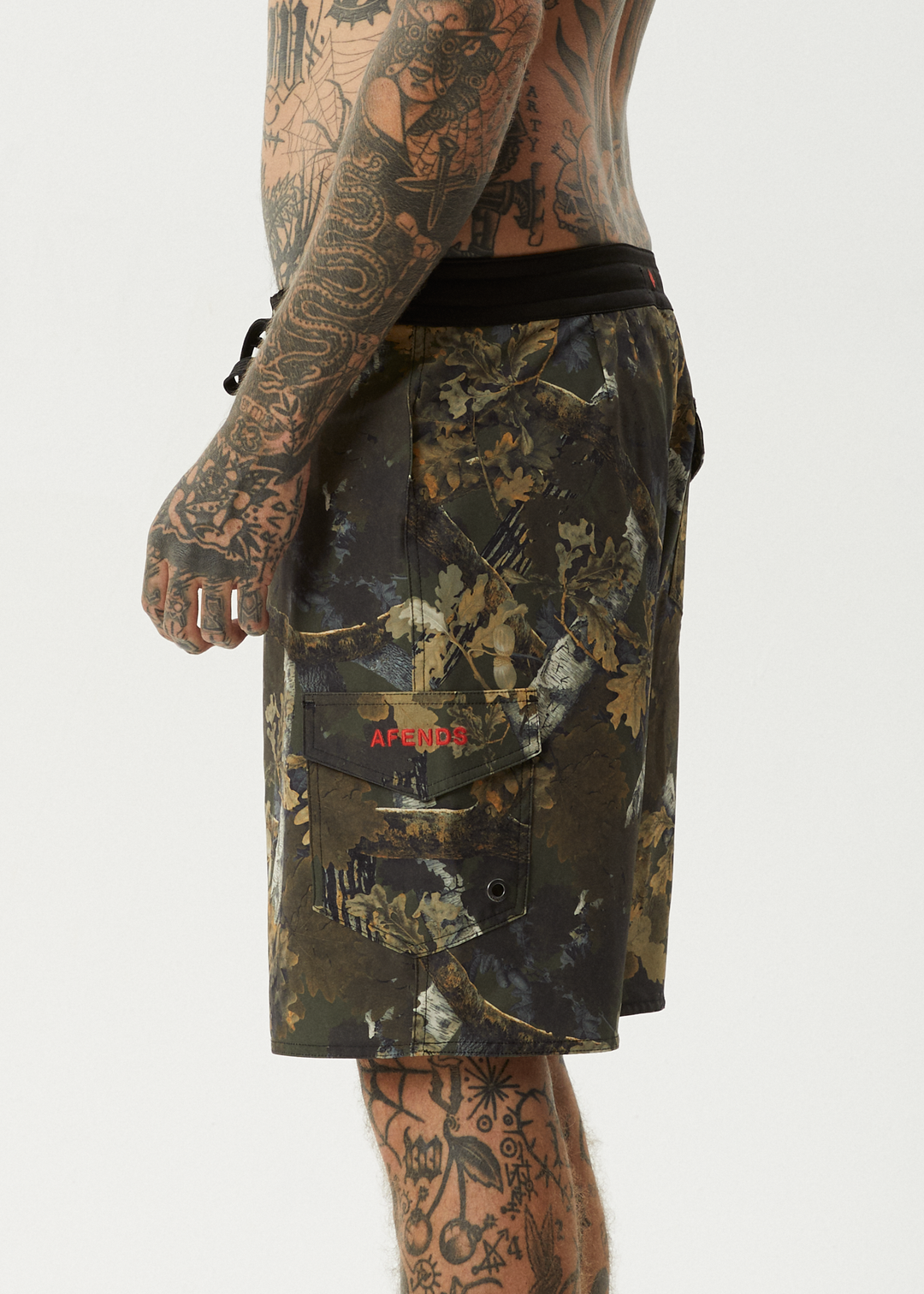 AFENDS Mens FIND ME - Recycled Surf Related Boardshort 20 inch - Find Me