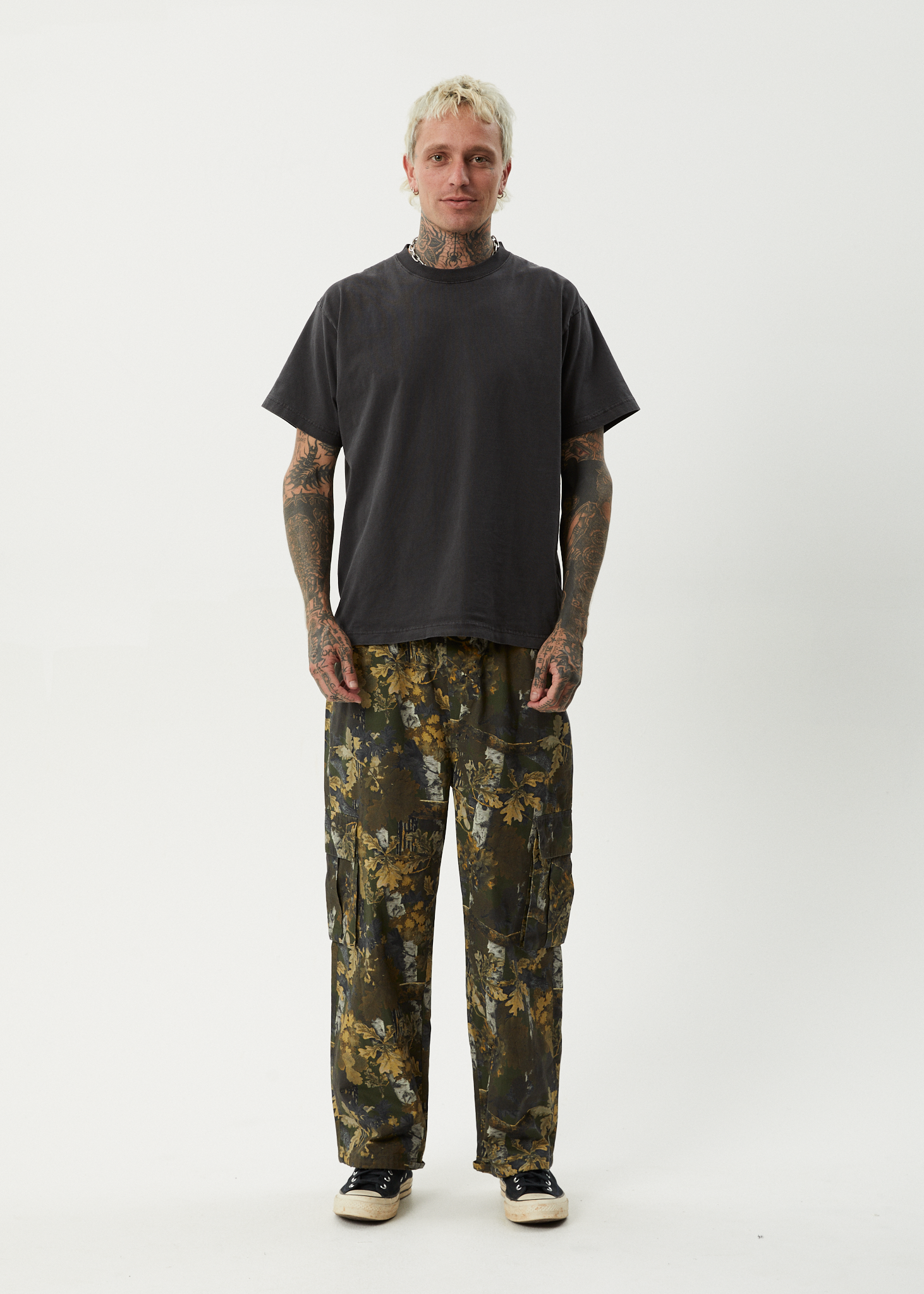 AFENDS Mens Atlas Find Me - Twill Cargo Pant - Find Me