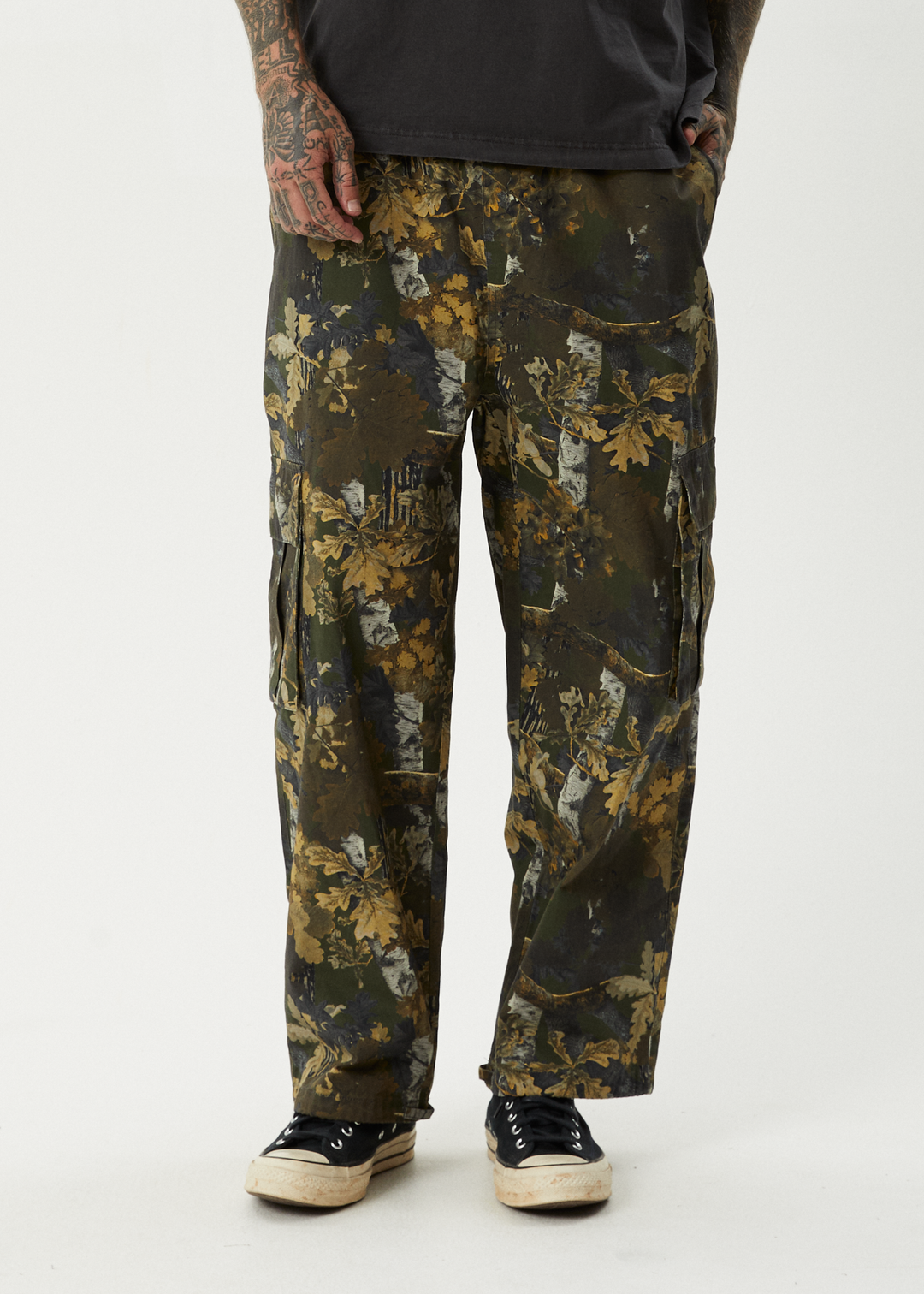 AFENDS Mens ATLAS FIND ME - Organic Twill Cargo Pant - Find Me