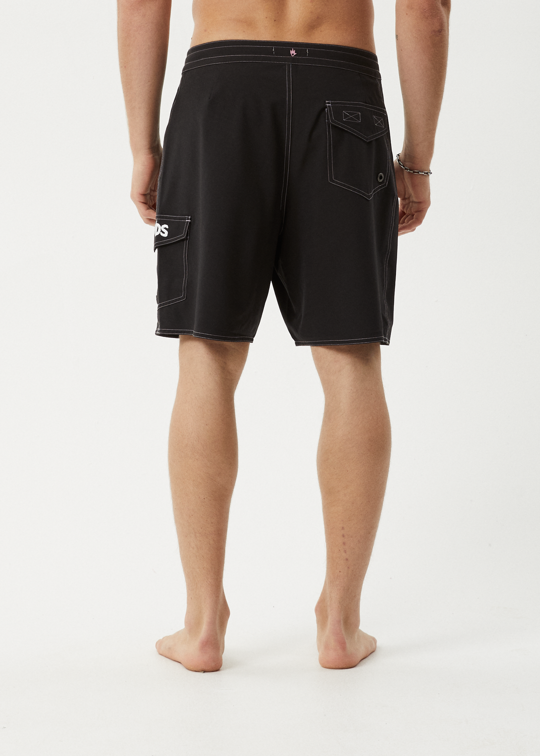 AFENDS Mens Creator - Surf Related Boardshorts 18" - Black 