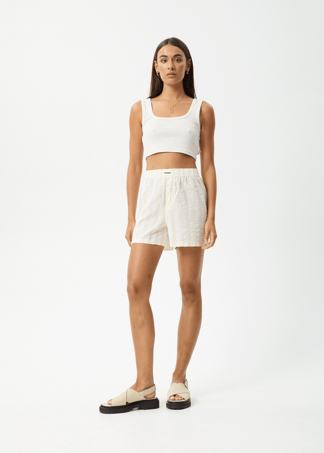 AFENDS Womens Brakes - Pleat Short - Black