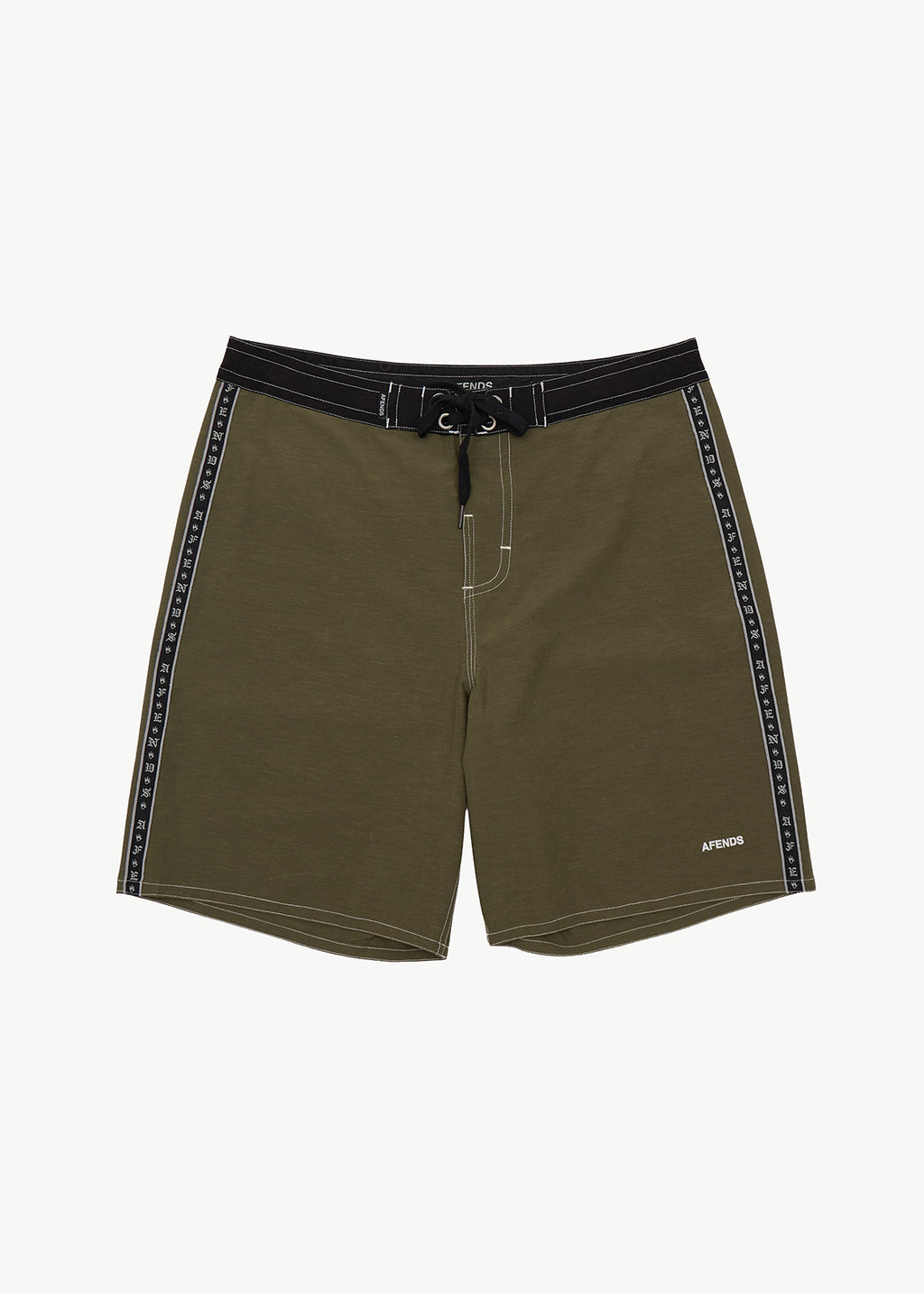 AFENDS The Wreck - Surf Related V2 Boardshort 20" - Military