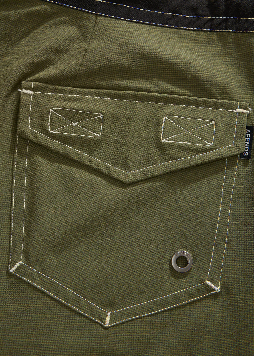 AFENDS The Wreck - Surf Related V2 Boardshort 20" - Military