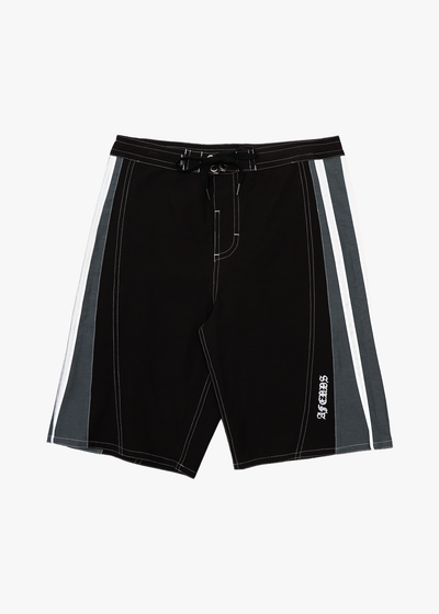 AFENDS Mens Forum - Hemp Surf Related V2 Boardshort 22 Inch - Black