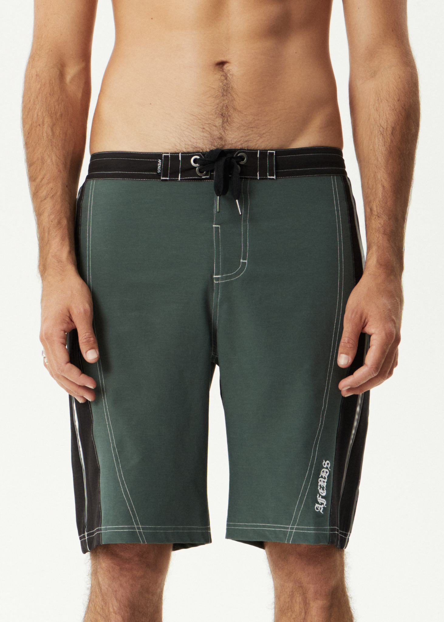 AFENDS Mens Forum - Surf Related Boardshort 22" - Pine