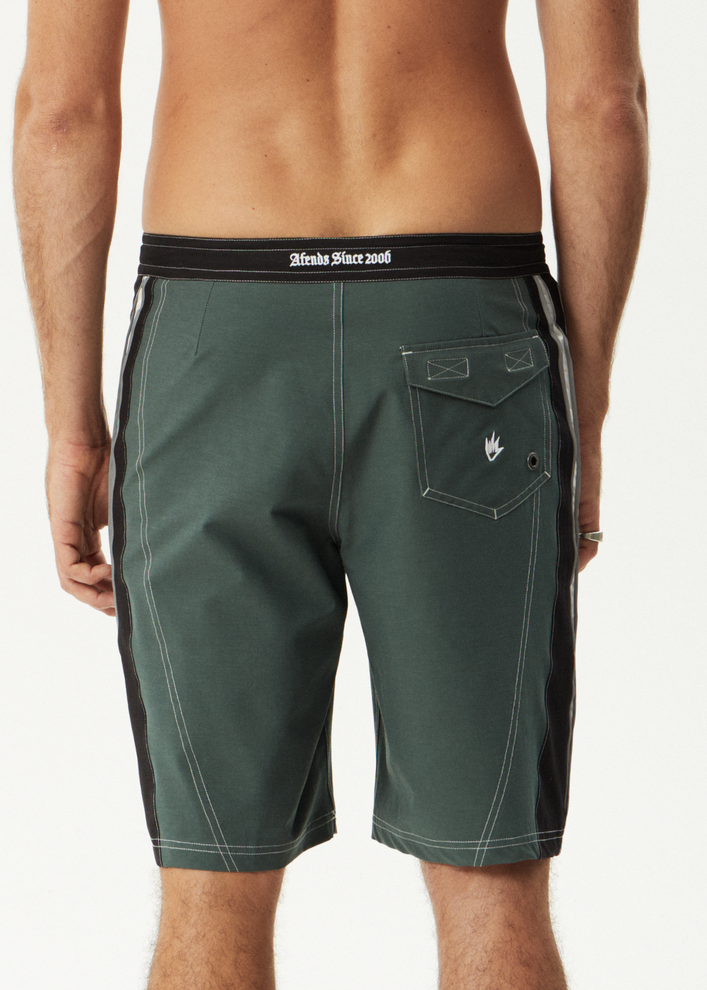 AFENDS Mens Forum - Surf Related Boardshort 22" - Pine